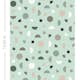 Tapet ESTAhome Grafiskt Motiv Mint, Rosa Och Vitt EW139279