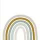 Fototapet ESTAhome Regnbåge Gul Och Beige EW159054