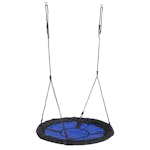Gunga PLUS Svart/Blå Fågelbogunga Ø 98 cm