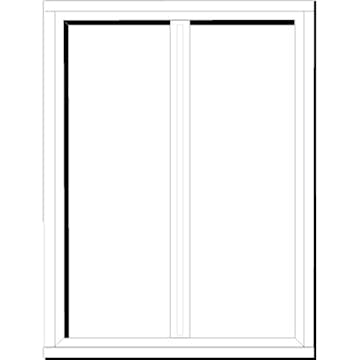 Fast Bågpost Elitfönster Träfönster