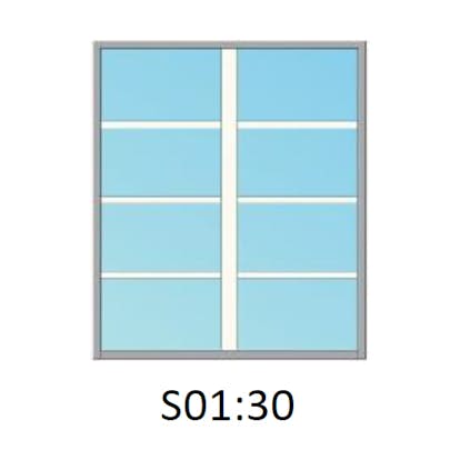 Fasta Spröjs/Mellanglasspröjs Traryd 3-Glas