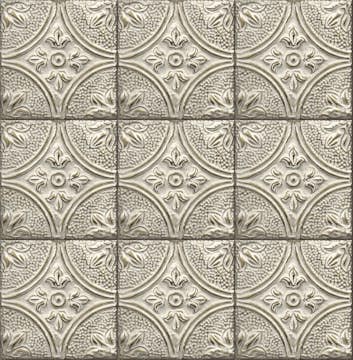 Tapet A Street Prints Tin Tile FD23764