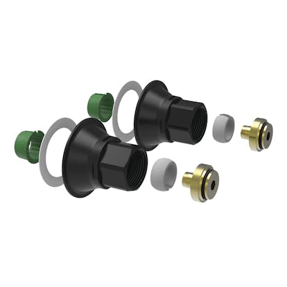 Blandarfäste Vatette Väggenomföringssystem V6 160 cc