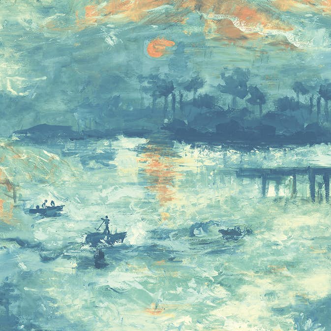 Tapet Wallquest French Impressionist FI70004