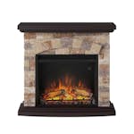 Elektrisk Kamin Tagu Tori Stone Cream Skorstensfri 1500W