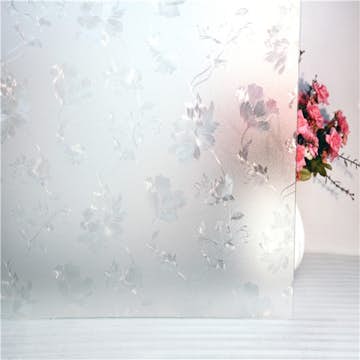 Fönsterfilm Unikgruppen 3D Prismor Rosor 90x200 cm