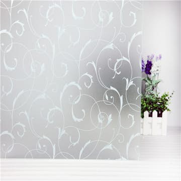 Fönsterfilm Unikgruppen Virvlar Vit 45x200 cm