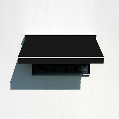 Fönstermarkis Dittsolskydd FM30 Svart