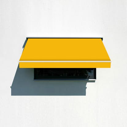 Fönstermarkis Dittsolskydd Nordic Light DA32 Gul