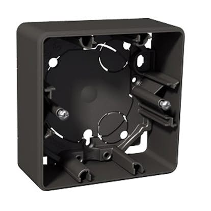 Förhöjningsram Schneider Electric Exxact Antracit