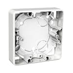 Förhöjningsram Schneider Electric Exxact Vit