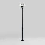 Stolplykta Gnosjö Konstsmide Freja E27 Svart med Stolpe