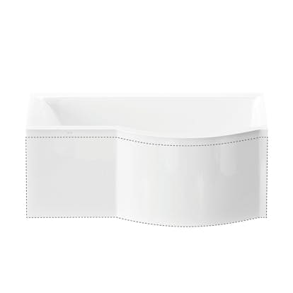 Frontpanel Nordhem till Badkar Solvik