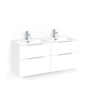 Tvättställsskåp Macro Design Crown Grip med Dubbelt Tvättställ