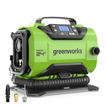 Luftpump Greenworks G24IN 24V Utan Batteri & Laddare