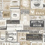 Tapet Galerie Wallcoverings Enamel Signs G56169