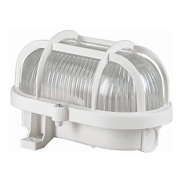 Gallerarmatur Malmbergs Oval Vit 60w