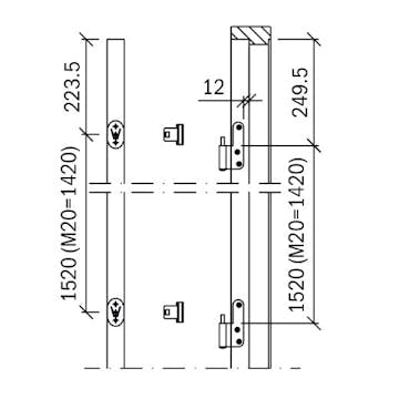Gammal Standard Swedoor