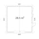 Garage Palmako Andre 28,5 m2