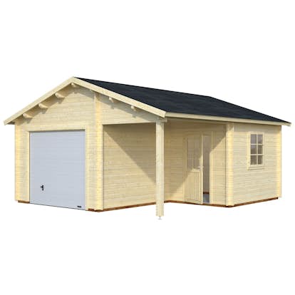 Garage Palmako Roger 21,9 m2 med Takskjutport
