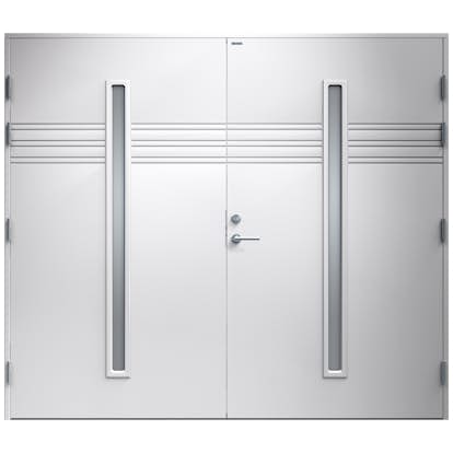 Garagedörr Diplomat Felicia Klarglas