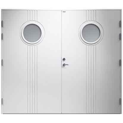 Garagedörr Diplomat Gullan Klarglas