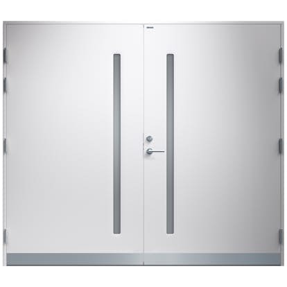 Garagedörr Diplomat Mikaela Klarglas