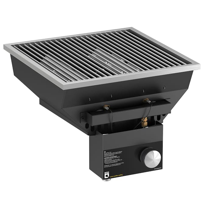 Gasolgrill Jabo Svart 8 kW 40x40cm