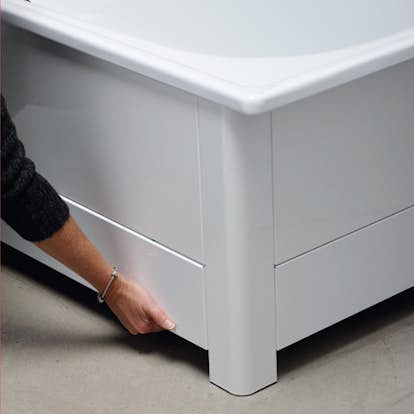 Tilläggsfront Svedbergs till Emaljbadkar