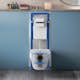 WC-fixtur Gustavsberg Triomont XS 1180 mm