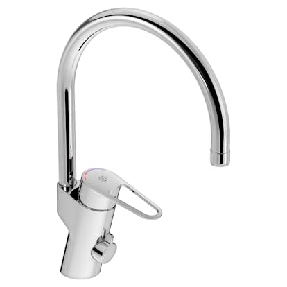 Blyfri Köksblandare Gustavsberg Nautic med Diskmaskinsavstängning & Svängbar Pip