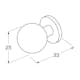 Knopp Gustavsberg K7