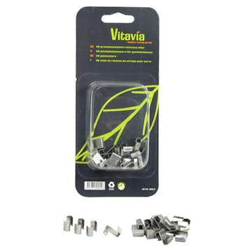 Glashållare Växthus Vitavia 20 st av Rostfritt Stål