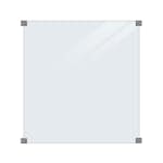 Glasstaket PLUS Klarglas 90x91 Inkl 4 st Beslag
