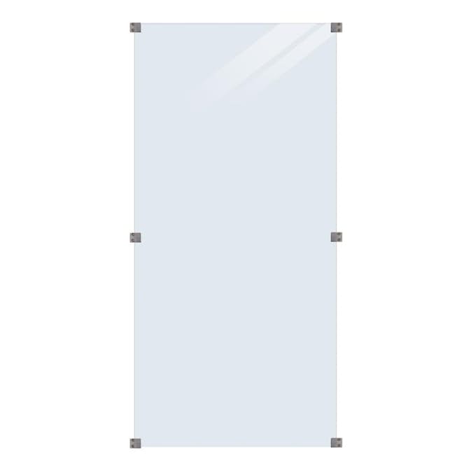 Glasstaket PLUS Klart Glas 90x180 Inkl 6 st Beslag