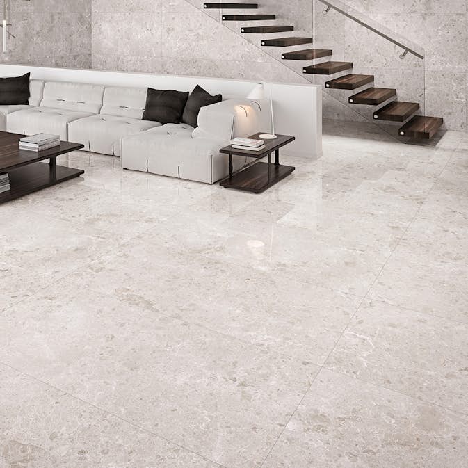 Klinker Tenfors Artic Blanco Marmor Blank 59x119 cm