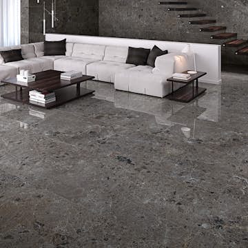 Klinker Tenfors Artic Antracita Marmor Blank 59x119 cm