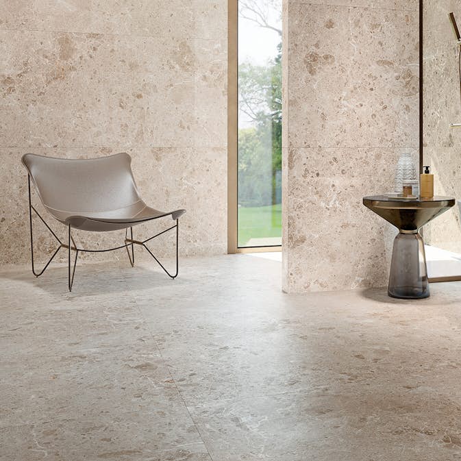 Klinker Tenfors Artic Beige Marmor Matt 60x60 cm