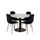 Matgrupp Venture Home Razzia med 4 Polar stolar