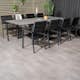 Matgrupp Venture Home Lova 160/240 med 8 Lova Stolar