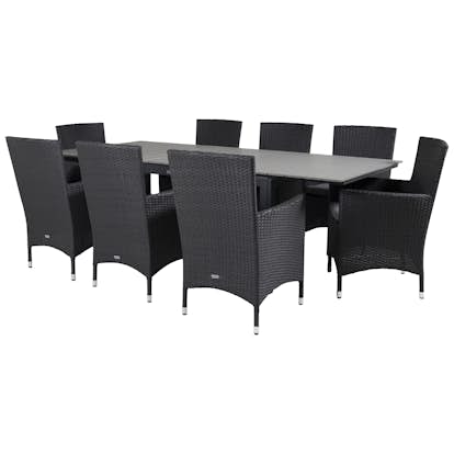 Matgrupp Venture Home Lova 160/240 med 8 Milwa Stolar