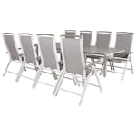 Matgrupp Venture Home Lova 160/240 med 8 Aleyna Stolar