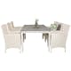 Matgrupp Venture Design Lova 160/240 med 6 Milwa Stolar