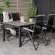 Matgrupp Venture Home Lova 160/240 med 4 Aleyna Stolar