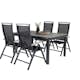 Matgrupp Venture Home Lova 160/240 med 4 Aleyna Stolar