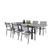 Matgrupp Venture Home Lova 160/240 med 6 Copacabana Karmstolar
