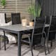 Matgrupp Venture Home Lova 160/240 med 4 Copacabana Stolar