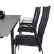 Matgrupp Venture Home Lova 160/240 med 6 Copacabana Stolar