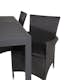 Matgrupp Venture Home Madrid 160/240 med 4 Kira Stolar