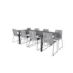 Matgrupp Venture Home Madrid 160/240 med 8 Leon Stolar